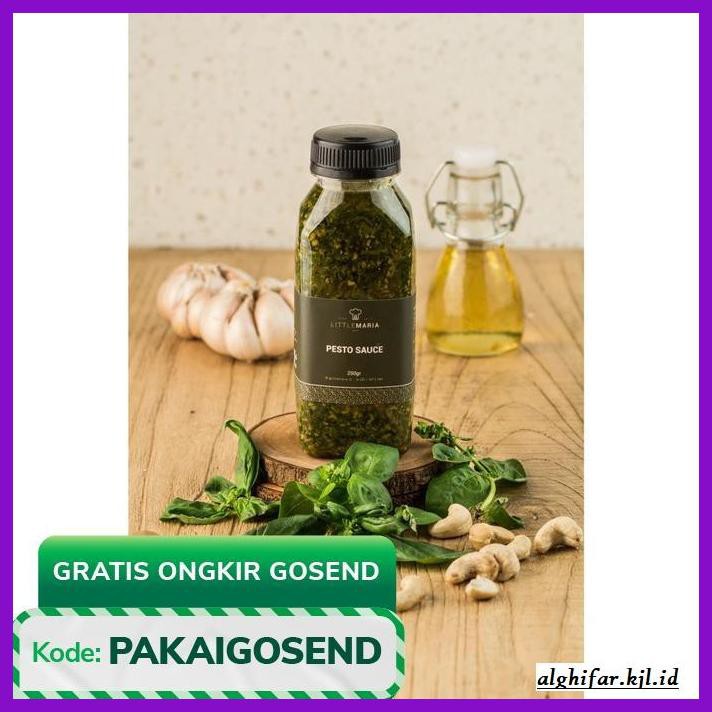 

gnidderdsaus- littlemaria pesto sauce/saus pesto 250g 3-5portions -asliiiiii.