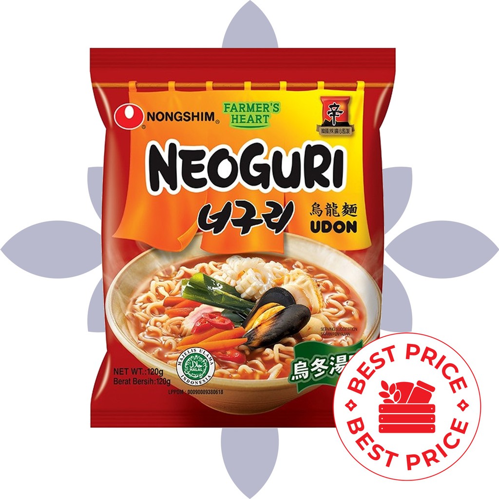 NONGSHIM - NEOGURI - 120 GR (MIE INSTAN KOREA)