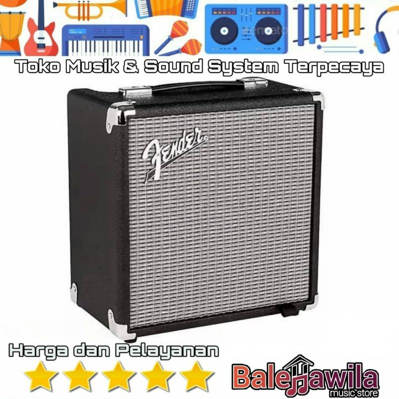 Amplifier Fender Rumble 15V3 Bass Combo Amplifier Ori