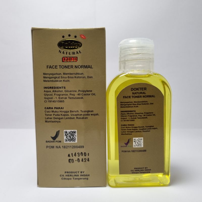 TONER DR GOLD ORIGINAL BPOM 115ml