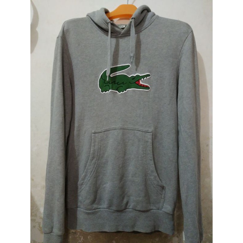 Hoodie Lacoste Big Logo Second/Preloved