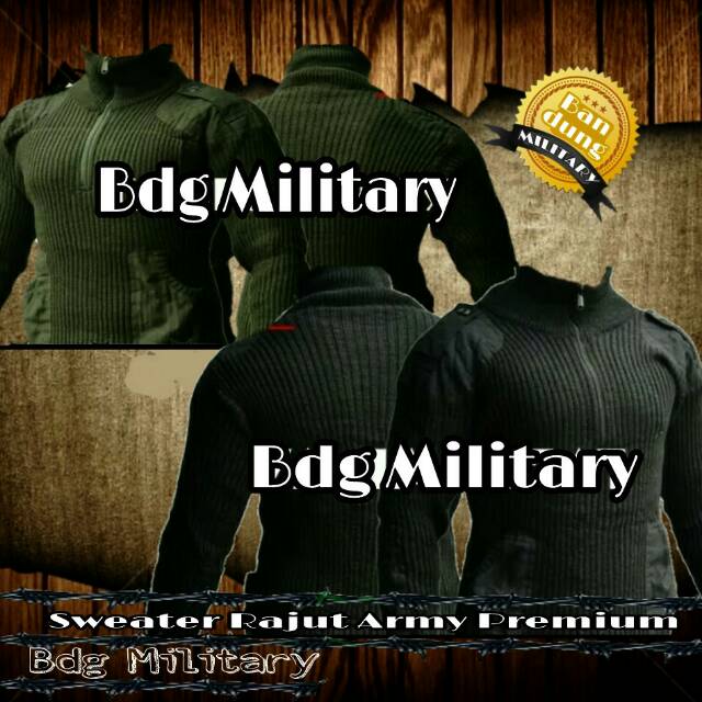 Sweater Rajut Army Sweater Tactical Jaket Rajut Dilan Sweater Pria Loreng Jaket Fashion Pria