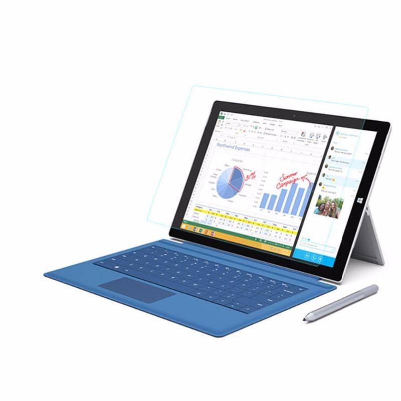 Pelindung Layar Tempered Glass 9h Anti Blue Explosion Untuk Microsoft Surface Pro 4 5 6 7x2021 13 12.3 Go 2 3 10.5 10.0