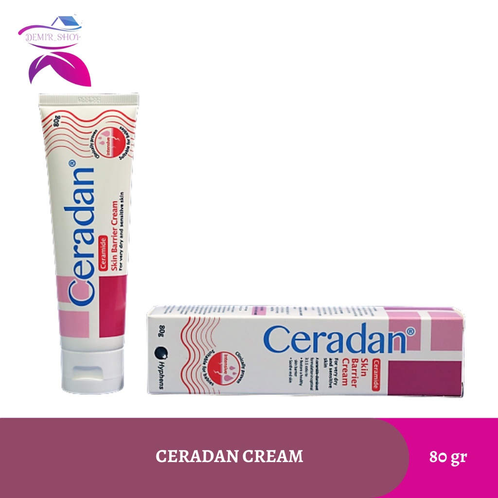 Ceradan Cream 30 gr &amp; 80 gr / Skin Barrier Repair Cream / Krim Iritasi Untuk Bayi