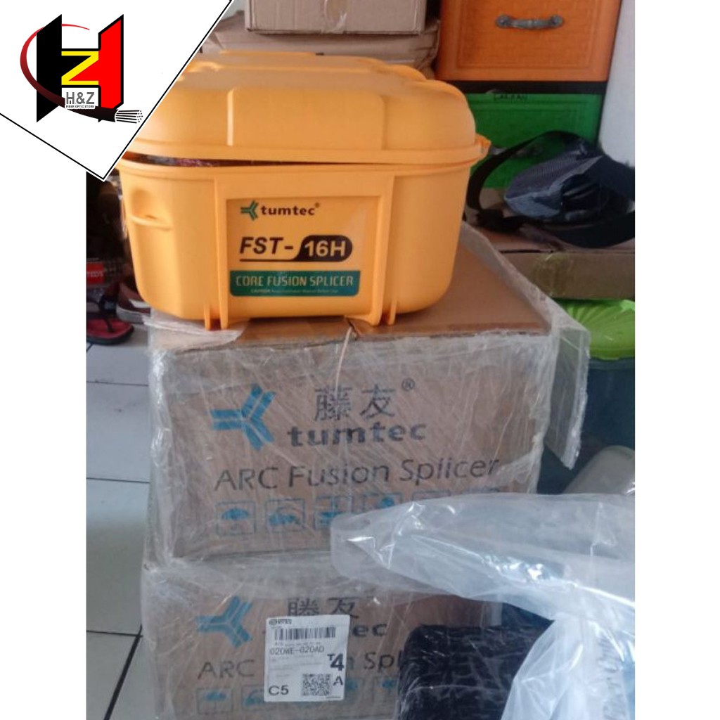 Splicer Tumtec 16H/Fusion Splicer Tumtec FST 16H/Alat Sambung Fiber Optik FTTH