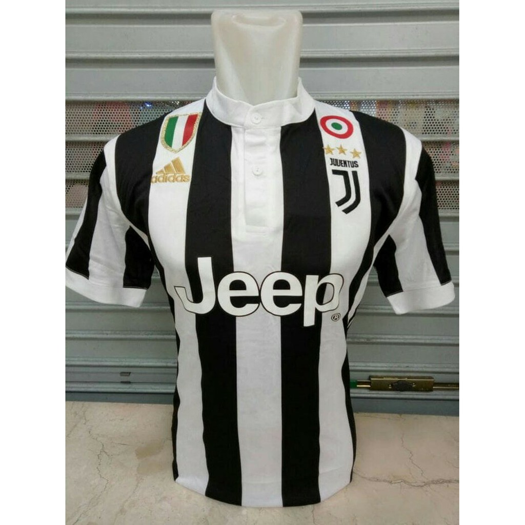 Baju Bola Jersey Grade Ori Big Size Jumbo Juventus Home 2017 2018 Berkualitas