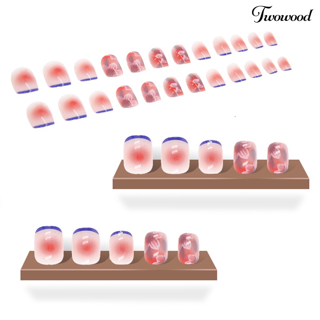 Patch Kuku Warna Pink Bahan ABS Tahan Aus Untuk Kencan