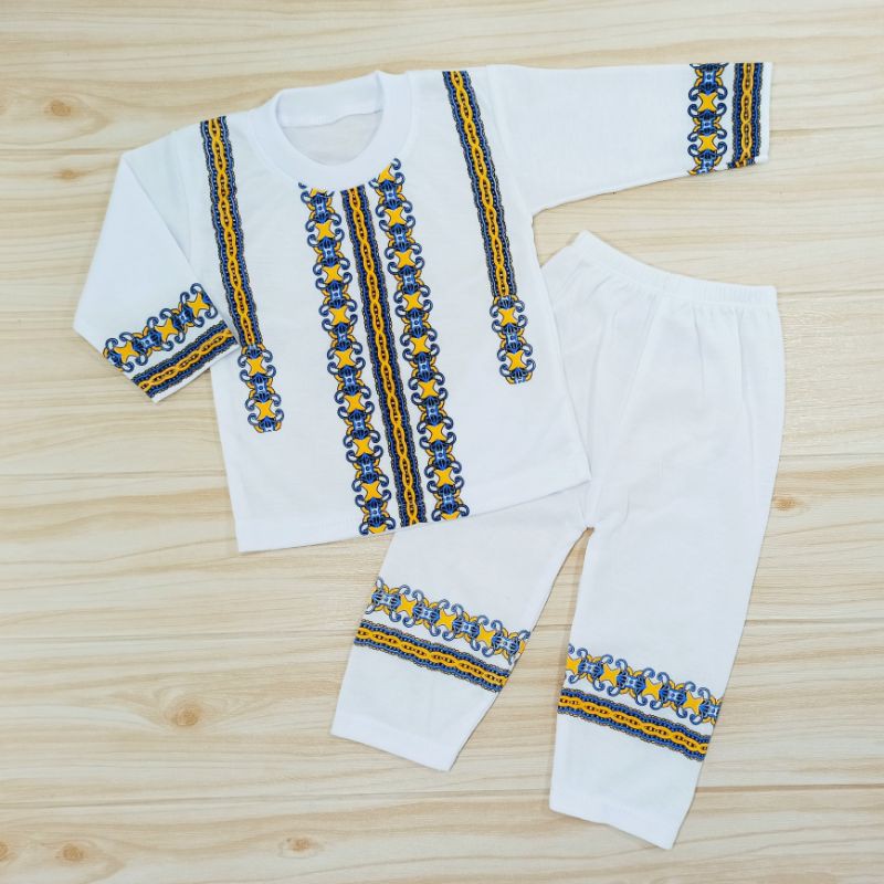 Baju Koko Bayi 0-9bulan, Pakaian Anak Laki-laki, Baju BAyi, Setelan Muslim Anak, Baju Aqiqah