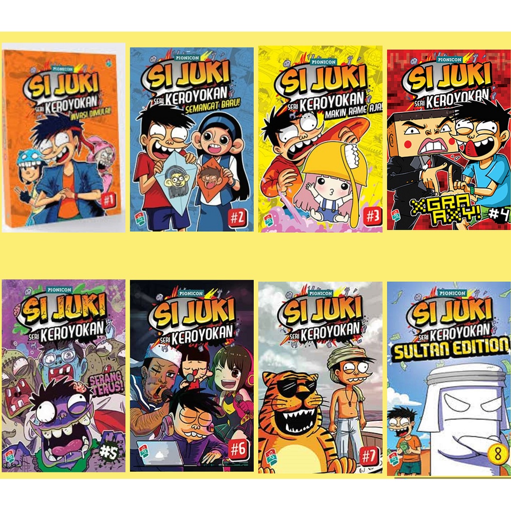 

Si Juki Seri Keroyokan (Ready Jilid 9, 11,12, 14, 15, 16)