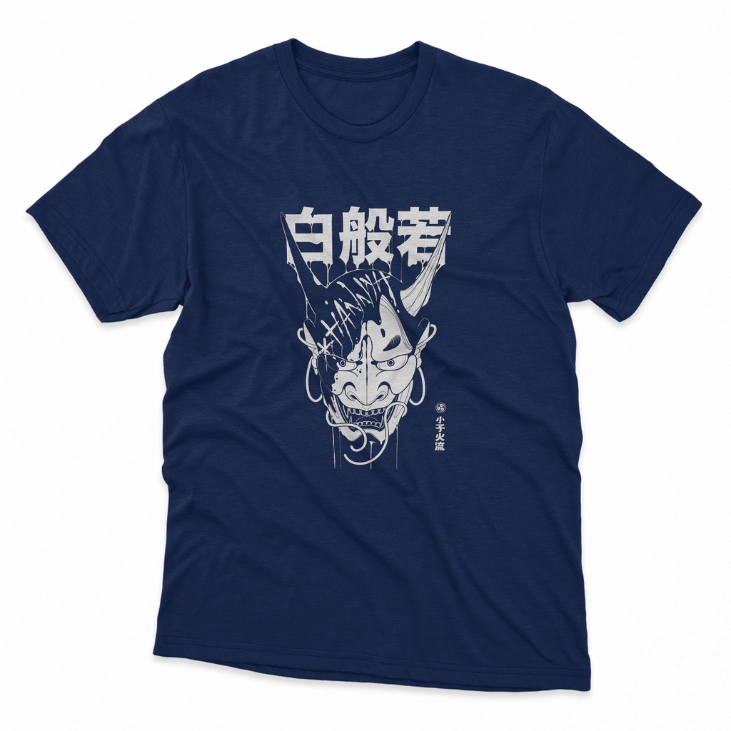 Baju Kaos Hannya mask oni
