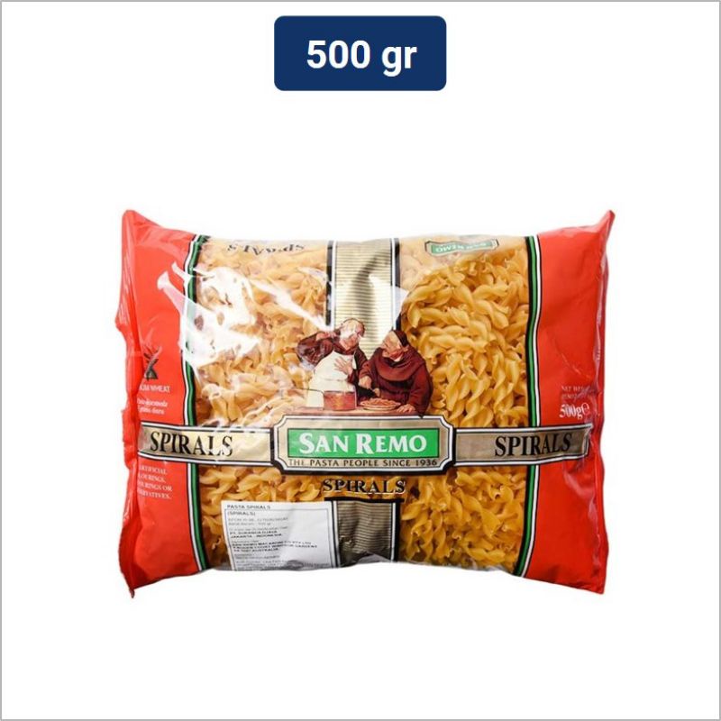 

SAN REMO Pasta Spiral 500gr