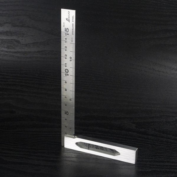 

Penggaris siku Tukang 15cm Precision Machinist Square SHINWA