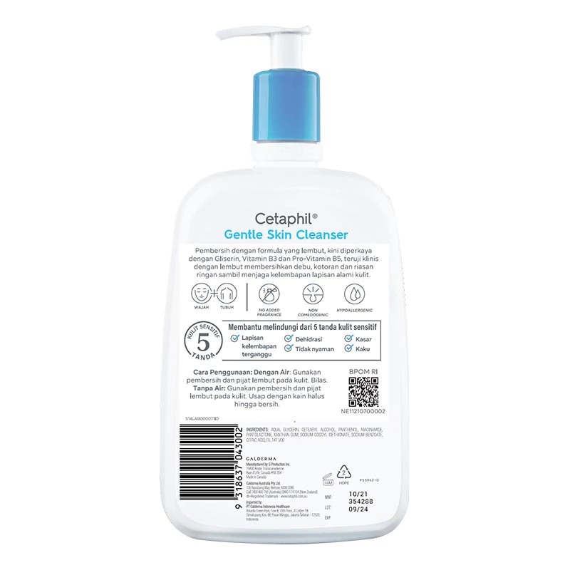 CETAPHIL GENTLE SKIN CLEANSER 1000ML