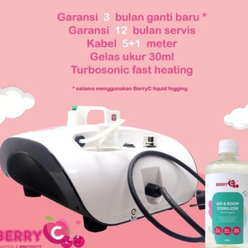 BerryC Mesin Fogging Set - Alat Fogging Berry C FREE LIQUID