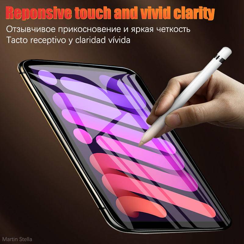 2pcs Hydrogel Film Matte for iPad 9.7 Air 2 3 4 10.5 10.9 2020 2021 Pro 11 12.9 10.2 7th 8th 9th  Screen Protector Blueray For Ipad Mini 6 5 4 3 1 2020 2021 Soft Film No Glass Accessories