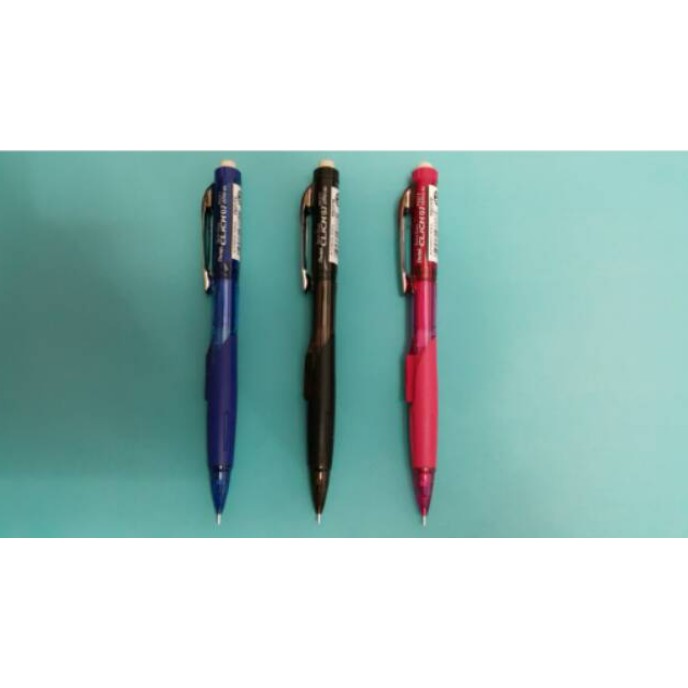 

Mechanical Pencil 'PENTEL' PD 277 ( ada 3 pilihan warna, 0.7 mm )