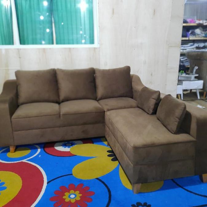 Sofa L Putus Plosotan Minimalis Dayanabasro