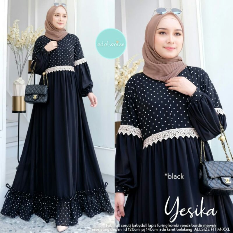 YESIKA MAXI Dress II Edelweiss