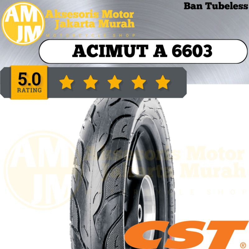 CST Ban 70/90-14 80/80-14 80/90-14 90/80-14 90/90-14 100/80-14 ACIMUT A 6603 Tubeless