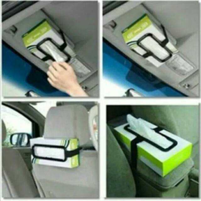 Car Holder Tisue Penjempit