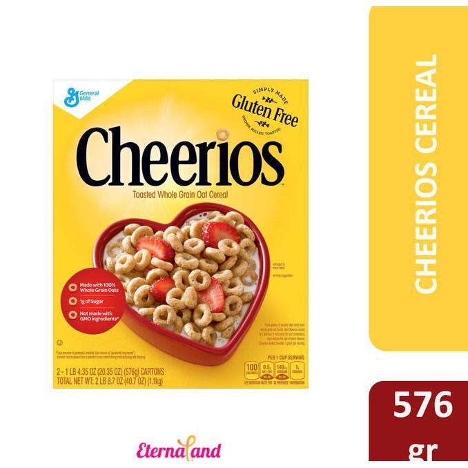 

Sale Cheerios Cereal - sereal sehat impor usa cheerios - 20.35oz-576g