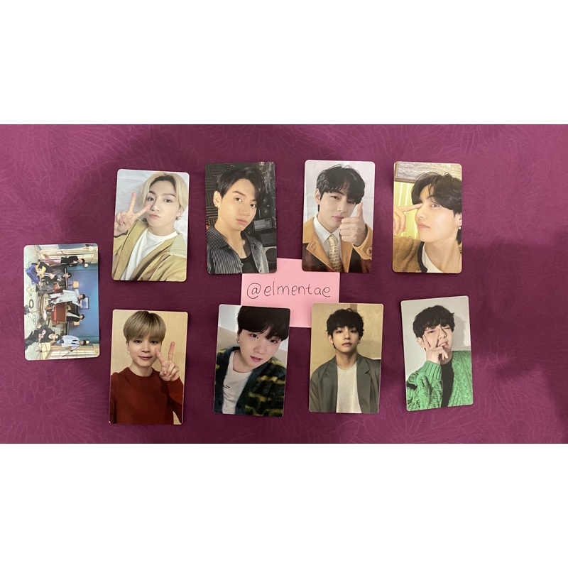 BTS BE WEVERSE POB JUNGKOOK TAEHYUNG JIMIN RANDOM PC RPC BE ESS TAE JK ESSENTIAL EDITION