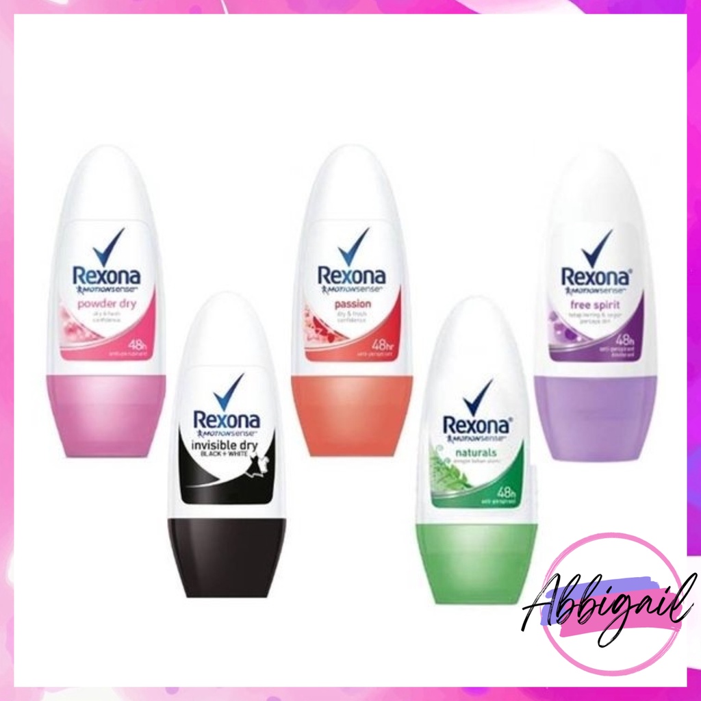 𝘈𝘉𝘎✰ Rexona Deodorant Roll On / Rexona Deodoran Women / Rexona Deodoran Men / Rexona Roll On 48H 2008