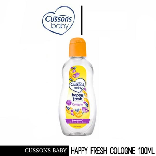 [100ML] [BPOM] Cussons Baby Cologne Happy Fresh - Minyak Wangi Bayi 100ml_Cerianti