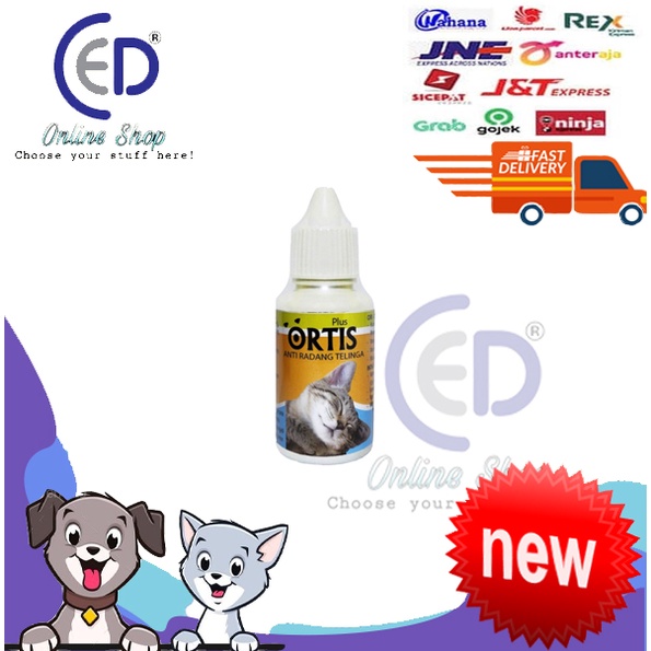 ORTIS CAT - OBAT ANTI RADANG TELINGA KUCING