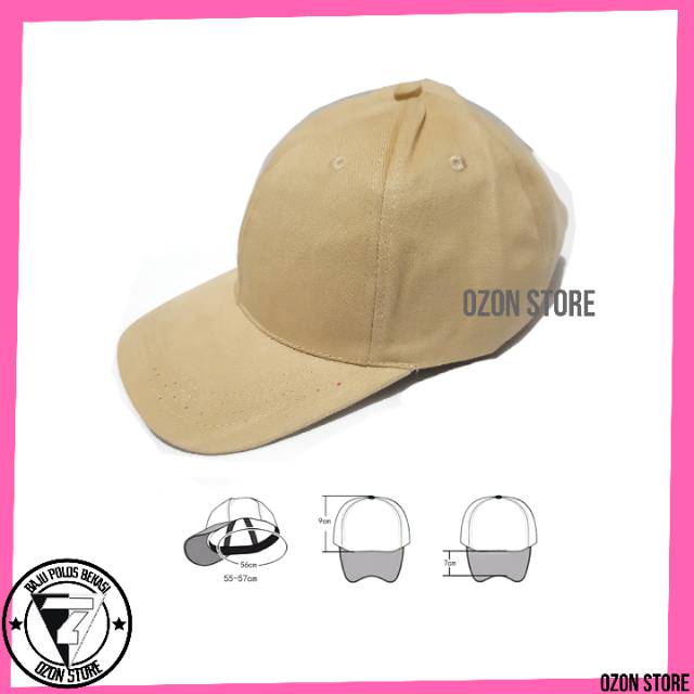 Topi Baseball Disto Caps Polos Pengait Besi Bahan Rapel Premium Banyak Warna