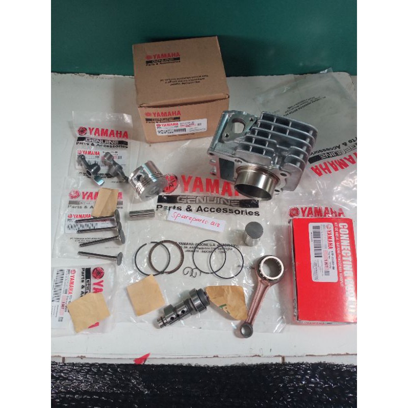 Paket komplit Blok seher Yamaha Jupiter Z/Burhan/Vega R new Asli ori
