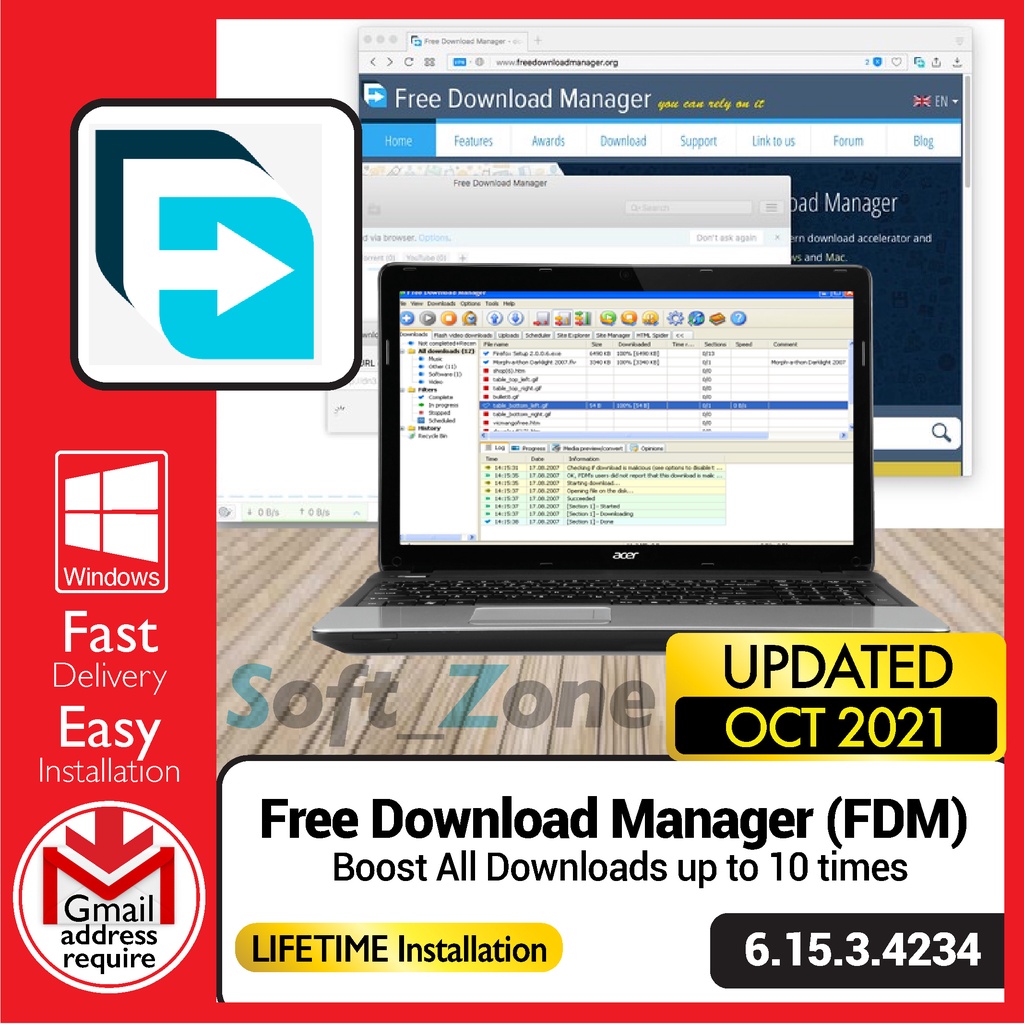 

Fr Dwnld Mngr (FDM) 6.15.3.4234 - Bst All Dwnlds p t 10 tms [WINDOWS x64] - Dgtl Dwnld