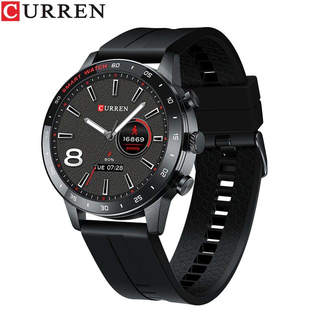 CURREN 6001 Smartwatch Digital Heart Rate Blood Pressure Fitness Monitoring CURRENOS