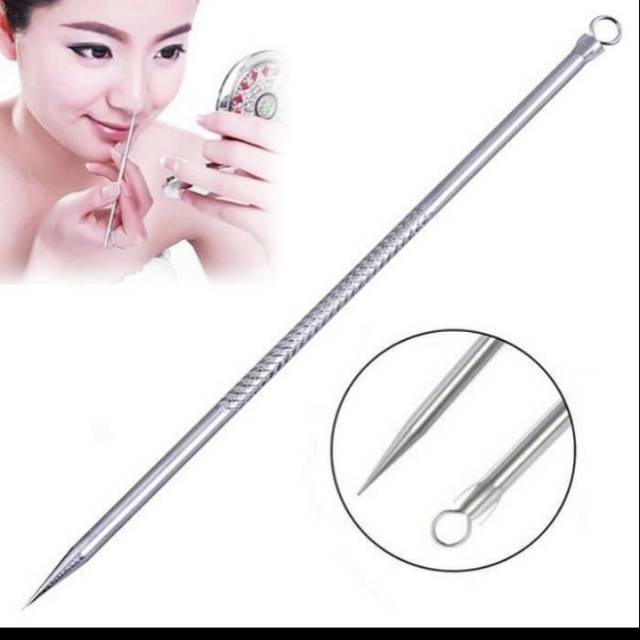 ALAT PENCET JERAWAT UJUNG LANCIP / ACNE TOOL STAINLESS TERMURAH