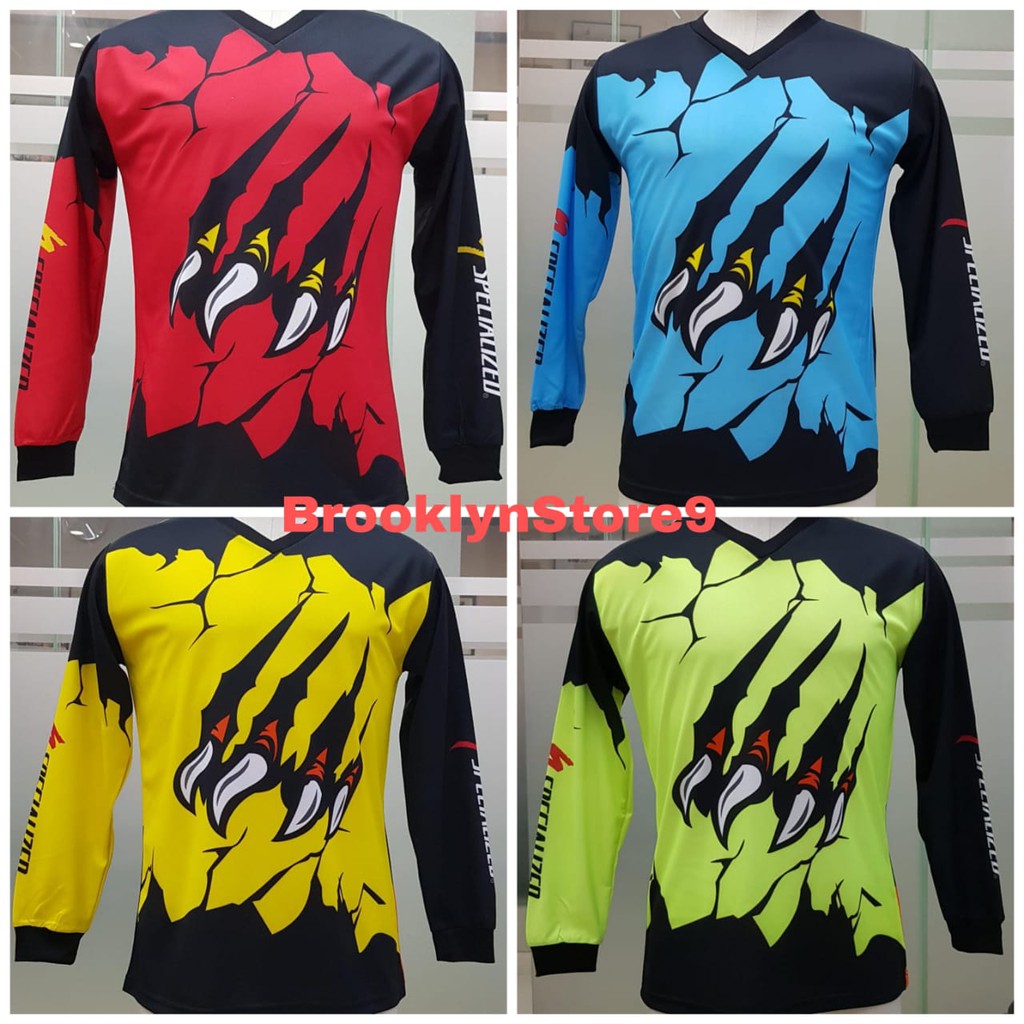 BAJU SEPEDA JERSEY SEPEDA LENGAN PANJANG MOTOR CROSS DEWASA 1