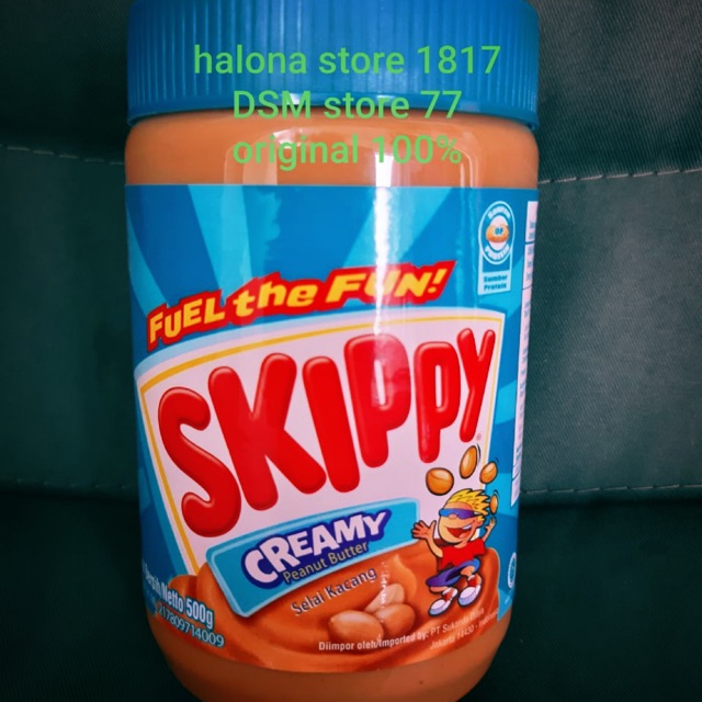 

Selai kacang SKIPPY CREAMY 500gr original best seller..