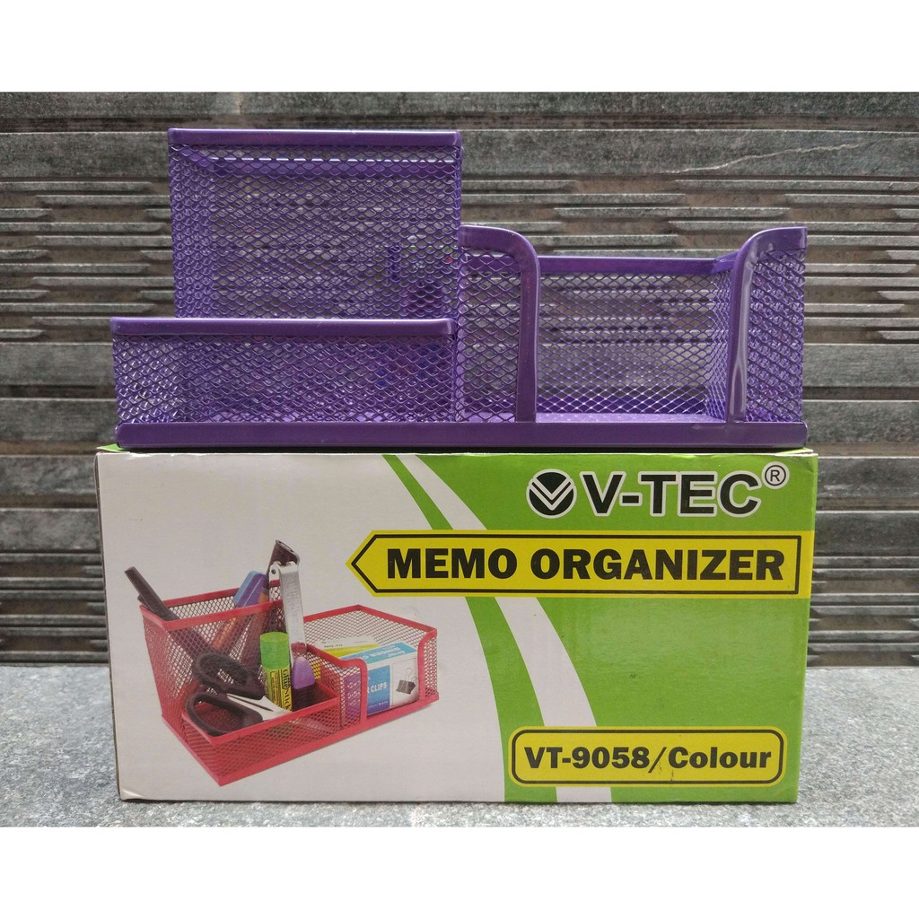 

V-Tec Memo Holder Organizer Jaring 9058 AK-171 Ungu