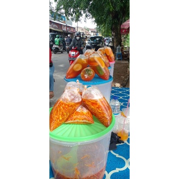 

Asinan Rujak serut pedas manis gula aren