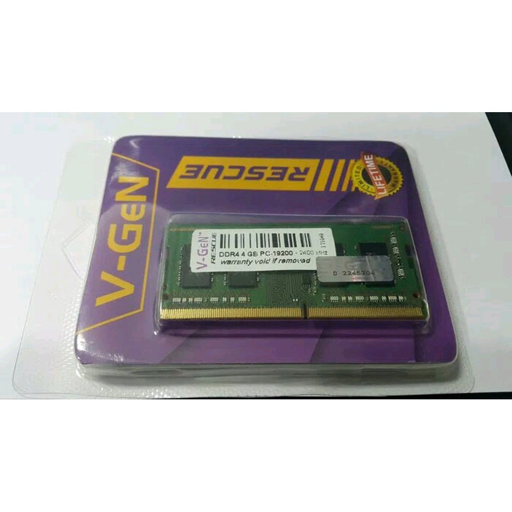 Ram DDR4 4GB VGEN RESCUE PC19200 Bagus