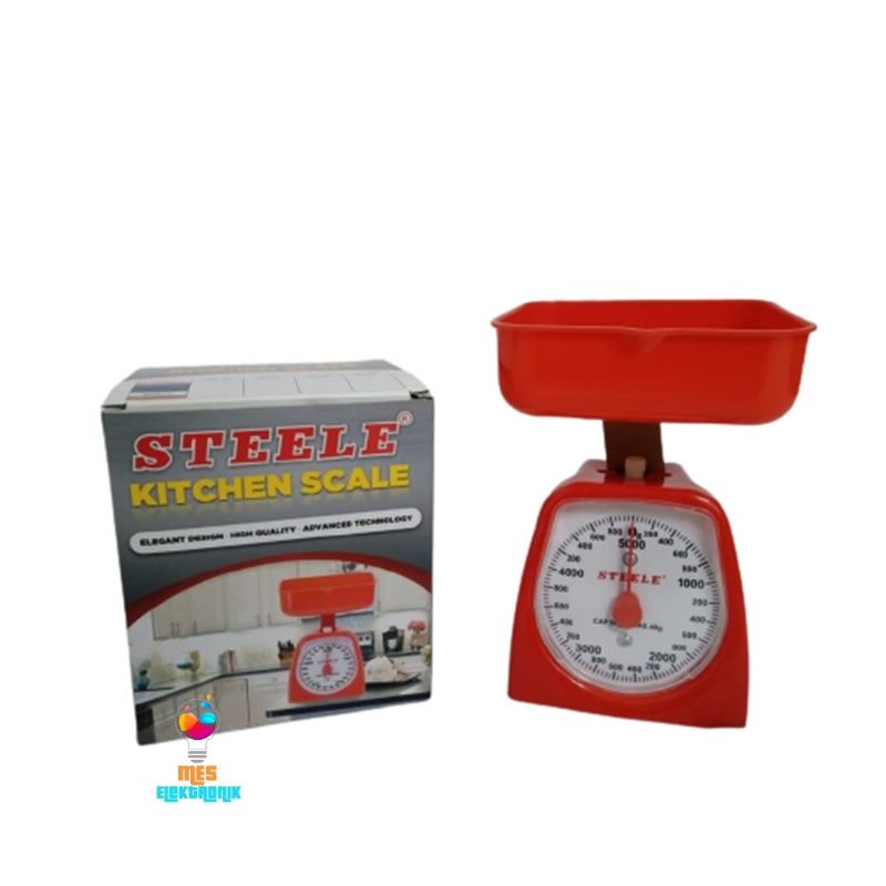 Timbangan Dapur Steele 2kg - 5kg Analog