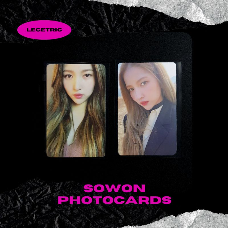 pc photocard sowon gfriend labyrinth album