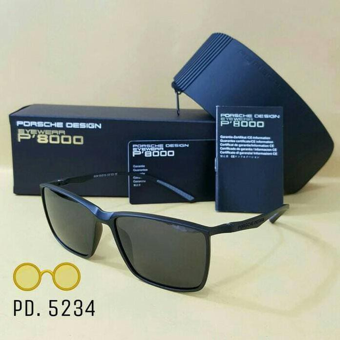 Kaca Mata Porsche Design 5234 Lensa Polaroid Fullset