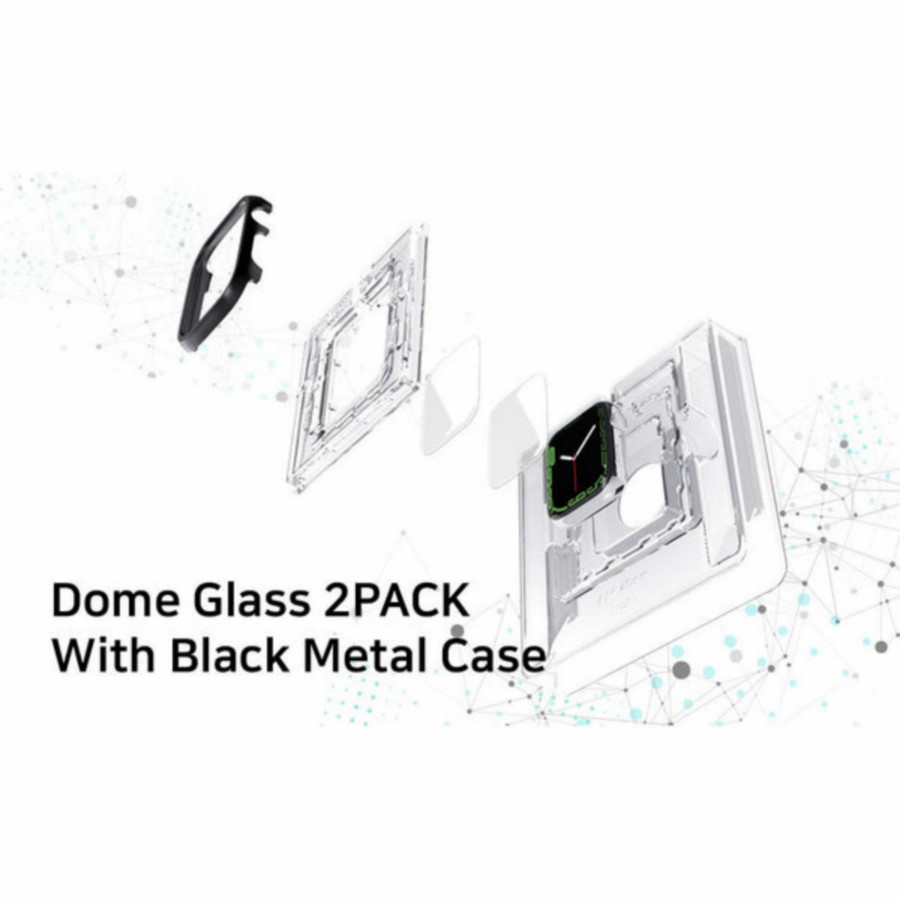 Whitestone Dome Glass Apple Watch Series 7 41mm / 45mm Tempered Glass