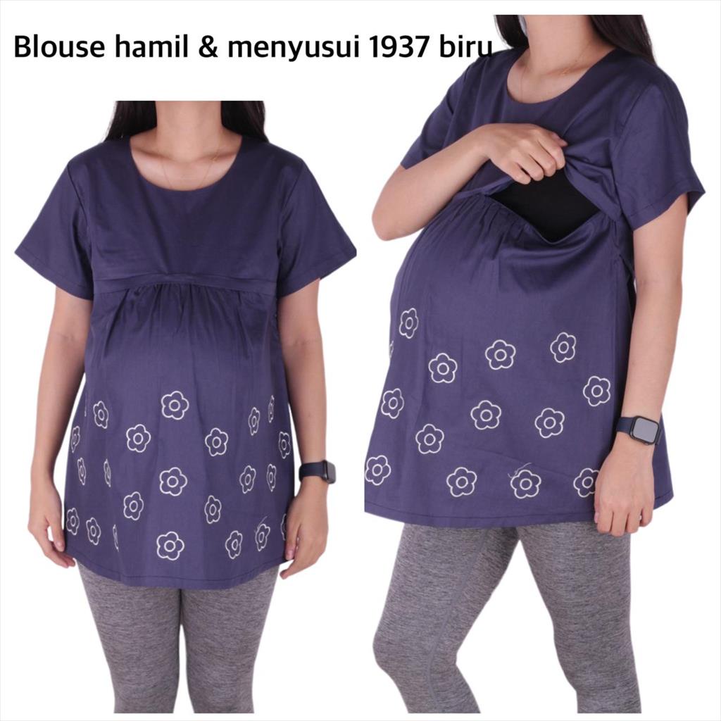 Baju Hamil Blouse Hamil  Menyusui 1937