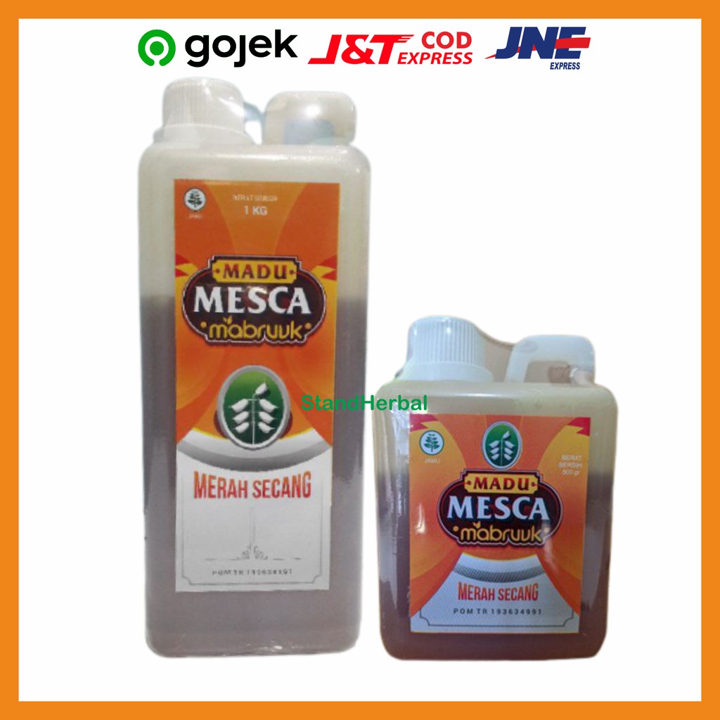 

Madu mesca 1 kg dan 500 gram madu merah | madu merah secang