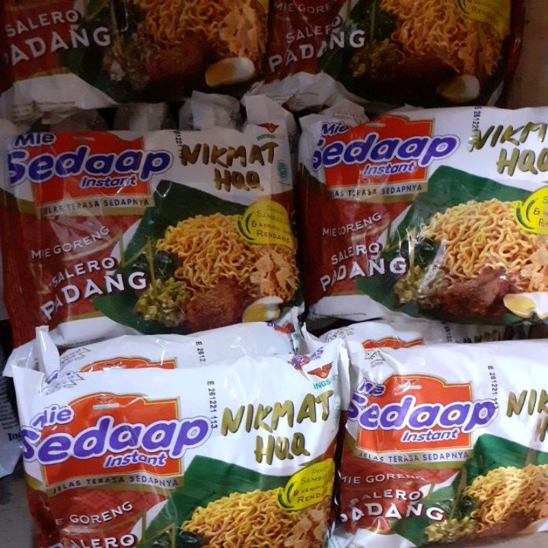 

Mie SEDAP Goreng SALERO PADANG/1bks