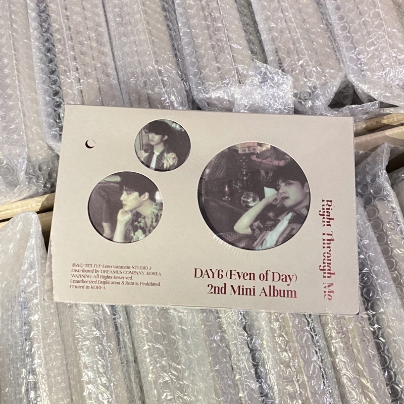 [READY STOCK] DAY6 - RIGHT THROUGH ME