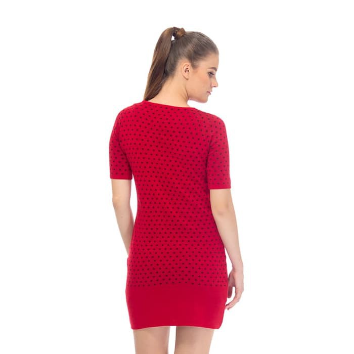 POLO RALPH LAUREN - Cotton Knit Dress RL 2000 RED - YT81ACEM7U5