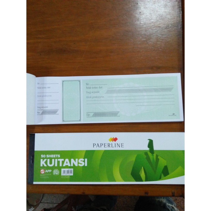 Kwitansi besar Paperline