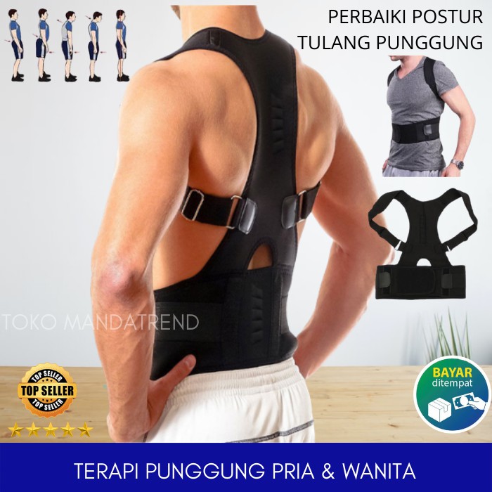 TERAPI PUNGGUNG PENAHAN PUNGGUNG BUNGKUK TERAPI PENYANGGA PUNGGUNG MELURUSKAN BADAN